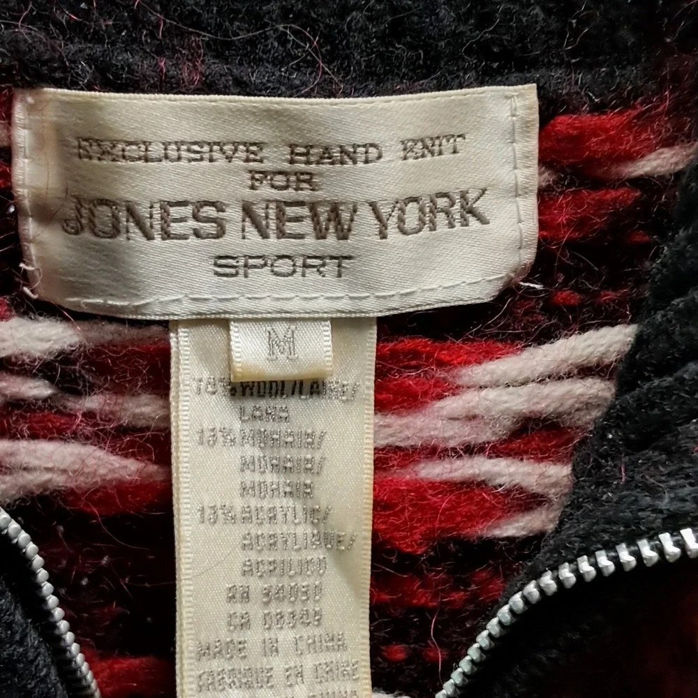 Jones New York Sport hand knit